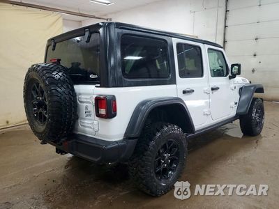 Trzecie zdjęcie samochodu z tyłu: 2024 JEEP WRANGLER SPORT VIN:1C4PJXDG0RW277575 - miniatura