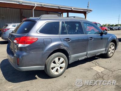 Trzecie zdjęcie samochodu z tyłu: 2011 SUBARU OUTBACK 2.5I PREMIUM VIN:4S4BRBCC2B3404737 - miniatura