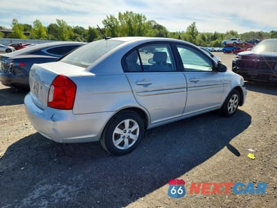 Trzecie zdjęcie samochodu z tyłu: 2009 HYUNDAI ACCENT GLS VIN:KMHCN46C19U313566 - miniatura