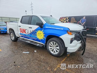 Czwarte zdjęcie samochodu z boku: 2024 CHEVROLET SILVERADO K1500 CUSTOM VIN:1GCPDBEK2RZ222346 - miniatura