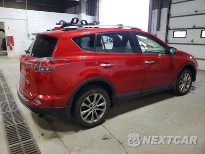 Trzecie zdjęcie samochodu z tyłu: 2017 TOYOTA RAV4 LIMITED VIN:JTMDFREV5HJ168845 - miniatura