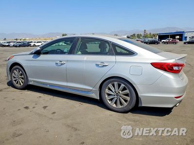 Drugie zdjęcie samochodu z przodu: 2017 HYUNDAI SONATA SPORT VIN:5NPE34AF6HH489154 - miniatura