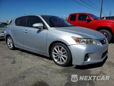Czwarte zdjęcie samochodu z boku: 2013 LEXUS CT 200 VIN:JTHKD5BH1D2165304 - miniatura