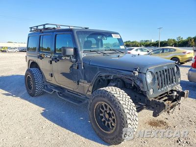 Czwarte zdjęcie samochodu z boku: 2017 JEEP WRANGLER UNLIMITED SPORT VIN:1C4BJWDG2HL723343 - miniatura