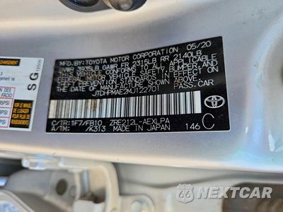 Zdjęcie 12 z 12 samochodu: 2021 TOYOTA COROLLA LE VIN:JTDHPMAE2MJ122701 - miniatura