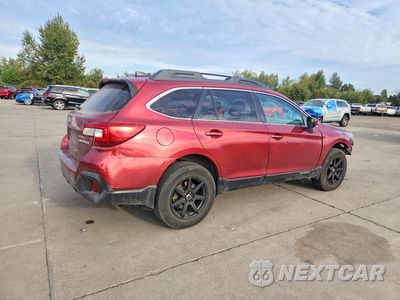 Trzecie zdjęcie samochodu z tyłu: 2019 SUBARU OUTBACK 2.5I PREMIUM VIN:4S4BSAFC2K3289101 - miniatura
