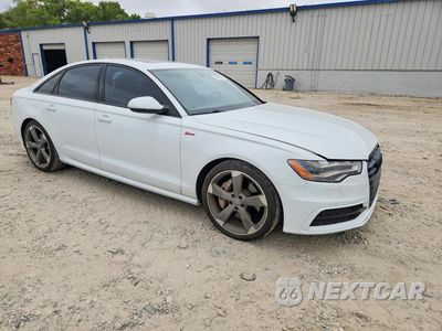 Czwarte zdjęcie samochodu z boku: 2014 AUDI A6 PRESTIGE VIN:WAUHGAFCXEN102337 - miniatura