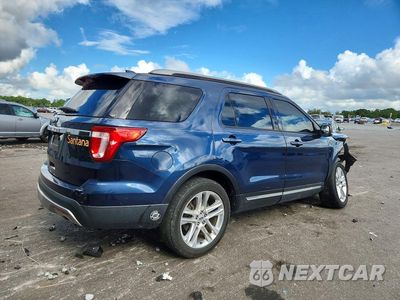 Trzecie zdjęcie samochodu z tyłu: 2017 FORD EXPLORER XLT VIN:1FM5K7D85HGC29877 - miniatura