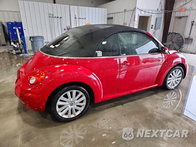 Trzecie zdjęcie samochodu z tyłu: 2008 VOLKSWAGEN NEW BEETLE CONVERTIBLE SE VIN:3VWRF31Y88M416041 - miniatura