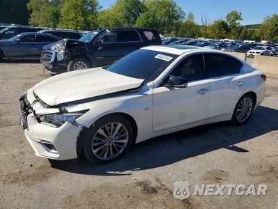 2019 INFINITI Q50 3.0T LUXE JN1EV7AR5KM594418 - główne zdjęcie licytacji z USA - miniatura