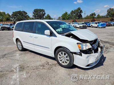 Czwarte zdjęcie samochodu z boku: 2016 CHRYSLER TOWN & COUNTRY TOURING VIN:2C4RC1BG5GR291920 - miniatura