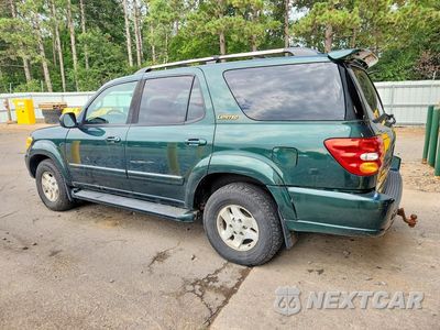 Drugie zdjęcie samochodu z przodu: 2001 TOYOTA SEQUOIA LIMITED VIN:5TDBT48A51S050685 - miniatura