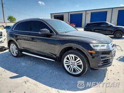 Czwarte zdjęcie samochodu z boku: 2018 AUDI Q5 PREMIUM PLUS VIN:WA1BNAFY5J2188463 - miniatura