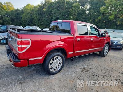 Trzecie zdjęcie samochodu z tyłu: 2010 FORD F150 SUPERCREW VIN:1FTFW1EV5AFA54797 - miniatura