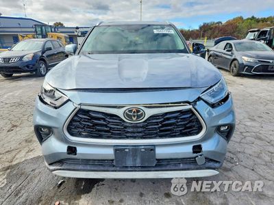 Piąte zdjęcie samochodu w środku: 2020 TOYOTA HIGHLANDER XLE VIN:5TDHZRBH1LS050505 - miniatura