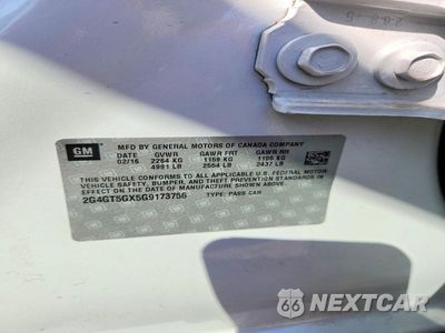 Zdjęcie 12 z 12 samochodu: 2016 BUICK REGAL PREMIUM VIN:2G4GT5GX5G9173756 - miniatura