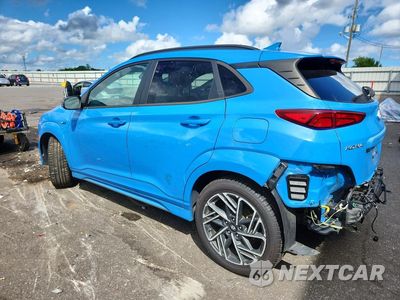 Drugie zdjęcie samochodu z przodu: 2022 HYUNDAI KONA N LINE VIN:KM8K3CA36NU859079 - miniatura