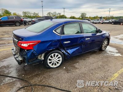 Trzecie zdjęcie samochodu z tyłu: 2019 NISSAN SENTRA SV VIN:3N1AB7AP4KY249805 - miniatura