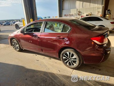 Drugie zdjęcie samochodu z przodu: 2015 HONDA CIVIC EX VIN:19XFB2F89FE076233 - miniatura