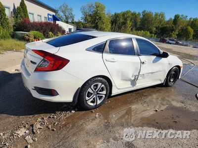 Trzecie zdjęcie samochodu z tyłu: 2017 HONDA CIVIC LX VIN:19XFC2F52HE013349 - miniatura