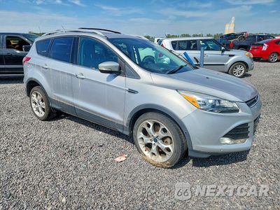 Czwarte zdjęcie samochodu z boku: 2013 FORD ESCAPE TITANIUM VIN:1FMCU0J96DUD51360 - miniatura