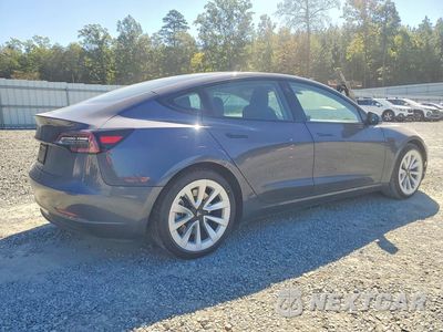 Trzecie zdjęcie samochodu z tyłu: 2023 TESLA MODEL 3 VIN:5YJ3E1EA2PF549037 - miniatura