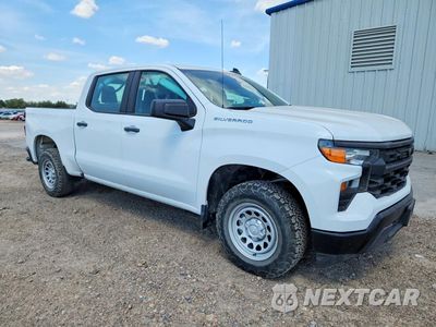 Czwarte zdjęcie samochodu z boku: 2023 CHEVROLET SILVERADO C1500 VIN:1GCPAAEK6PZ157291 - miniatura