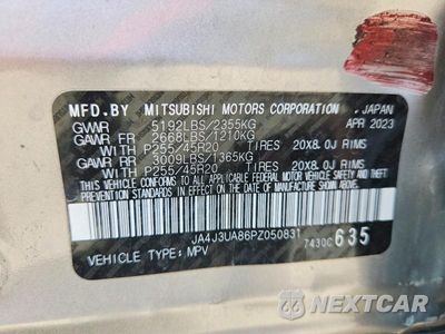 Zdjęcie 13 z 13 samochodu: 2023 MITSUBISHI OUTLANDER SE VIN:JA4J3UA86PZ050831 - miniatura