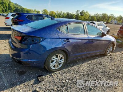 Trzecie zdjęcie samochodu z tyłu: 2020 HYUNDAI ELANTRA SEL VIN:5NPD84LF1LH621028 - miniatura