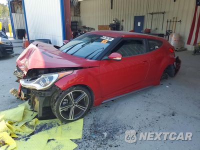 2015 HYUNDAI VELOSTER TURBO KMHTC6AE4FU228291 - główne zdjęcie licytacji z USA - miniatura