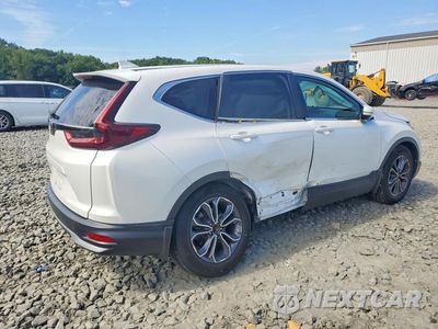 Trzecie zdjęcie samochodu z tyłu: 2022 HONDA CR-V EX VIN:5J6RW1H55NA022146 - miniatura
