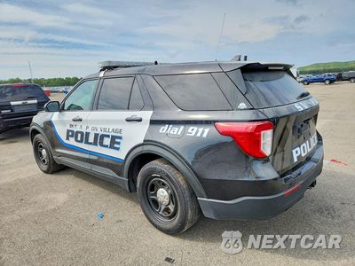 Drugie zdjęcie samochodu z przodu: 2022 FORD EXPLORER POLICE INTERCEPTOR VIN:1FM5K8AB1NGB17532 - miniatura