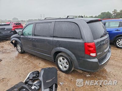Drugie zdjęcie samochodu z przodu: 2012 DODGE GRAND CARAVAN SXT VIN:2C4RDGCG6CR129562 - miniatura