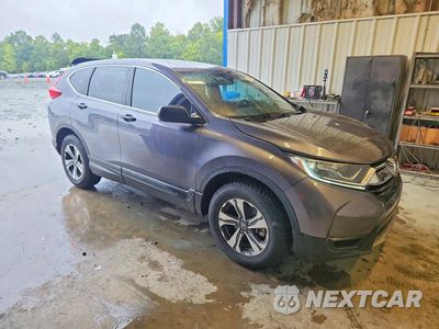 Czwarte zdjęcie samochodu z boku: 2019 HONDA CR-V LX VIN:2HKRW6H37KH219051 - miniatura