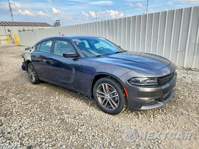 Czwarte zdjęcie samochodu z boku: 2019 DODGE CHARGER SXT VIN:2C3CDXJG6KH756246 - miniatura