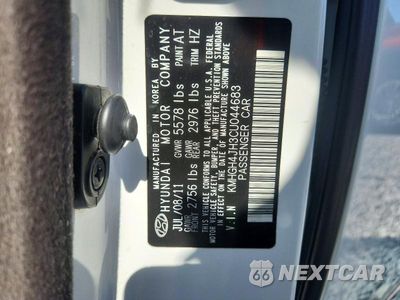 Zdjęcie 12 z 12 samochodu: 2012 HYUNDAI EQUUS SIGNATURE VIN:KMHGH4JH3CU044683 - miniatura