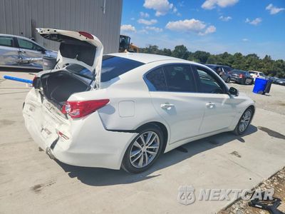 Trzecie zdjęcie samochodu z tyłu: 2015 INFINITI Q50 PREMIUM VIN:JN1BV7APXFM356670 - miniatura