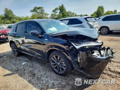 Czwarte zdjęcie samochodu z boku: 2025 ACURA ADX A-SPEC VIN:3HDSA2H5XSM717277 - miniatura