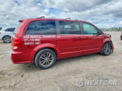 Trzecie zdjęcie samochodu z tyłu: 2016 DODGE GRAND CARAVAN SXT VIN:2C4RDGCG4GR108716 - miniatura