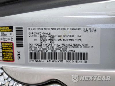 Zdjęcie 12 z 13 samochodu: 2023 TOYOTA TACOMA SR VIN:3TYRX5GN4PT089147 - miniatura
