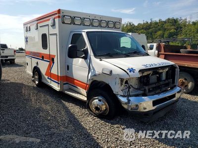 Czwarte zdjęcie samochodu z boku: 2021 FORD E-350 - AMBULANCE VIN:1FDWE3FN2MDC38698 - miniatura