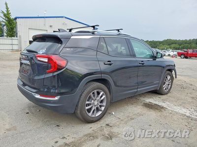 Trzecie zdjęcie samochodu z tyłu: 2023 GMC TERRAIN SLT VIN:3GKALPEG9PL177092 - miniatura
