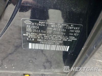 Zdjęcie 13 z 13 samochodu: 2025 HYUNDAI SONATA SEL VIN:KMHL64JA0SA432980 - miniatura