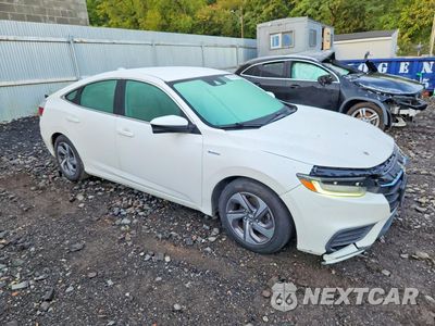 Czwarte zdjęcie samochodu z boku: 2019 HONDA INSIGHT EX VIN:19XZE4F55KE034545 - miniatura