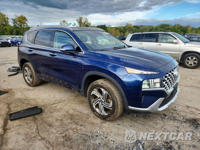 Czwarte zdjęcie samochodu z boku: 2022 HYUNDAI SANTA FE SEL VIN:5NMS3DAJ3NH424276 - miniatura