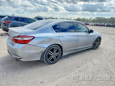 Trzecie zdjęcie samochodu z tyłu: 2016 HONDA ACCORD SPORT VIN:1HGCR2F53GA091644 - miniatura