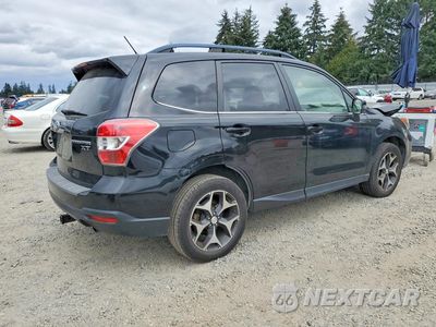 Trzecie zdjęcie samochodu z tyłu: 2014 SUBARU FORESTER 2.0XT TOURING VIN:JF2SJGMC1EH466033 - miniatura