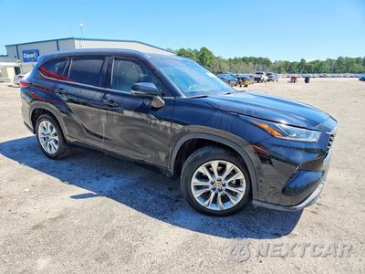 Czwarte zdjęcie samochodu z boku: 2020 TOYOTA HIGHLANDER LIMITED VIN:5TDYZRAH5LS010588 - miniatura