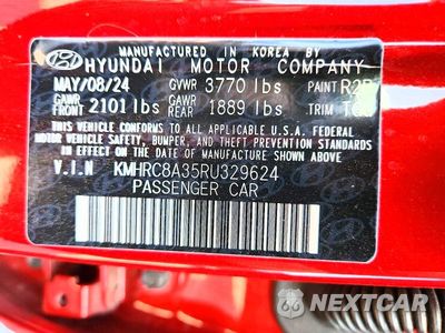 Zdjęcie 12 z 12 samochodu: 2024 HYUNDAI VENUE SEL VIN:KMHRC8A35RU329624 - miniatura