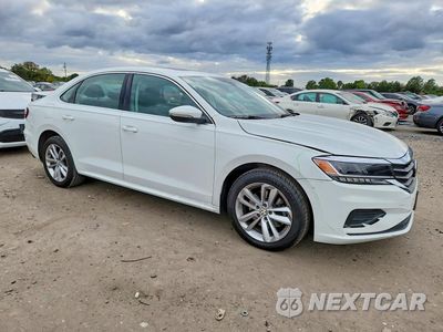 Czwarte zdjęcie samochodu z boku: 2020 VOLKSWAGEN PASSAT SE VIN:1VWWA7A30LC012545 - miniatura